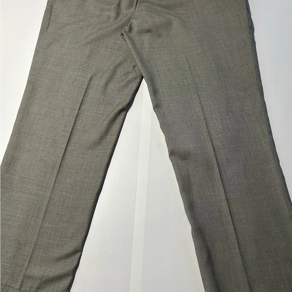 Alberto Cardinali‎ men’s 38 trousers with double button front Heather gray color